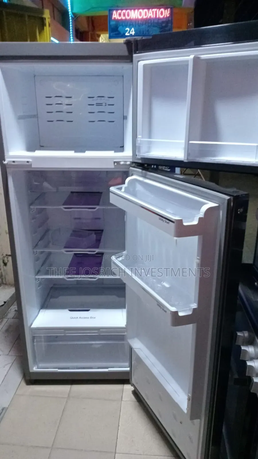 Slightly Used Von 360 Litres Double Door Refrigerator