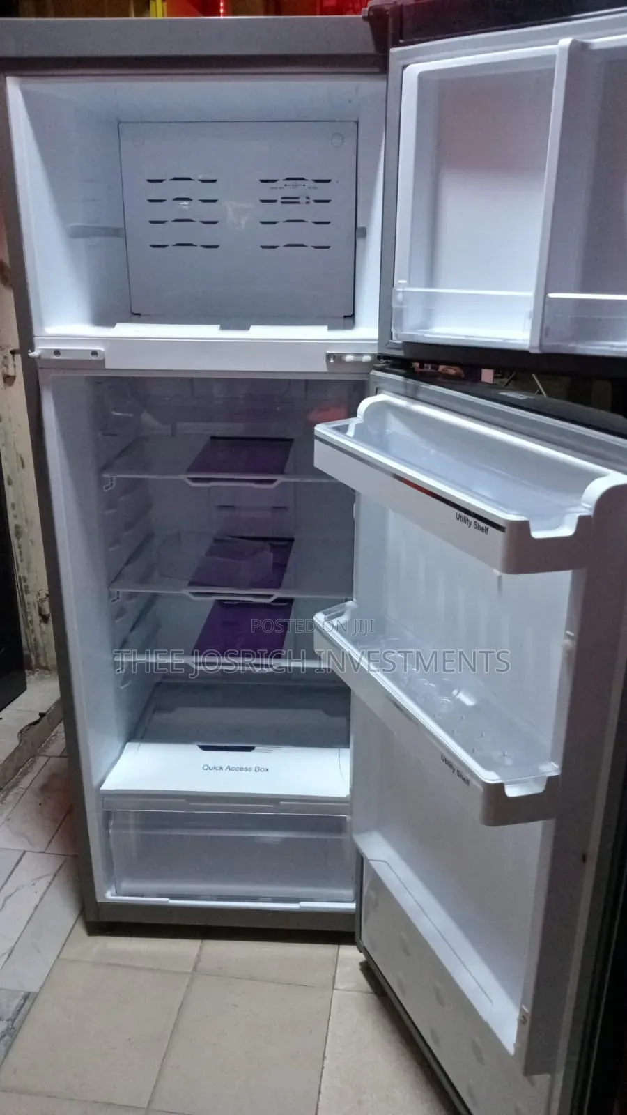 Slightly Used Von 360 Litres Double Door Refrigerator
