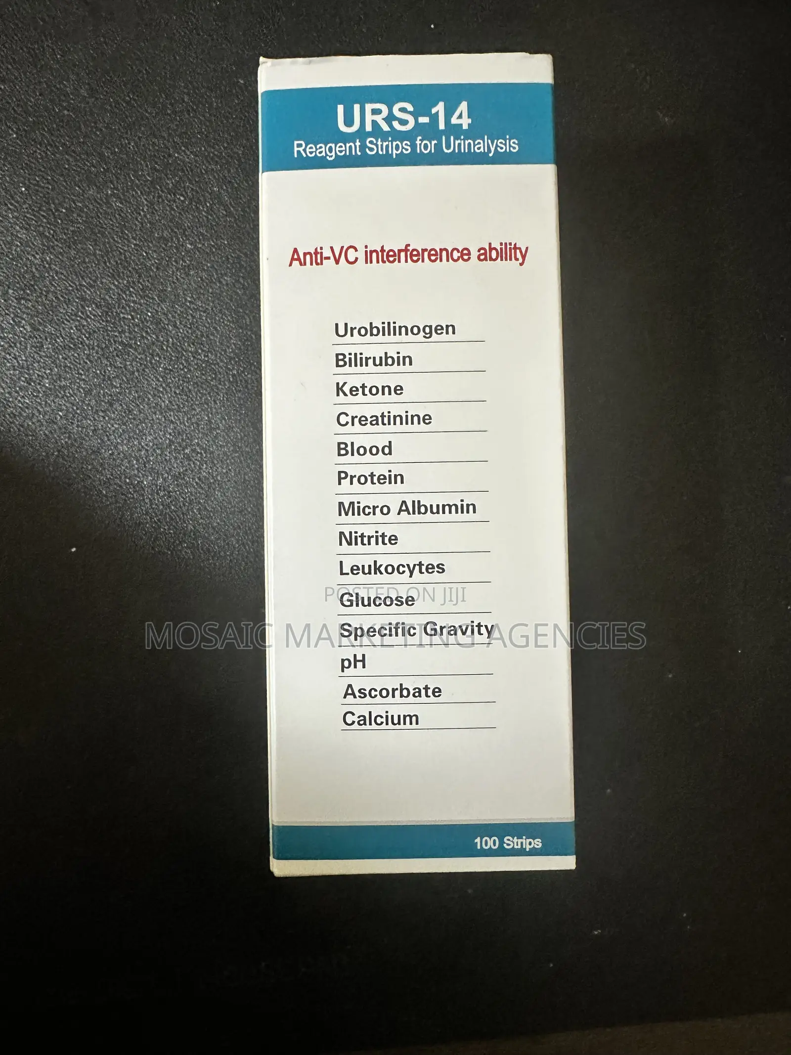 Urinalysis Test Strips (100 Strips)