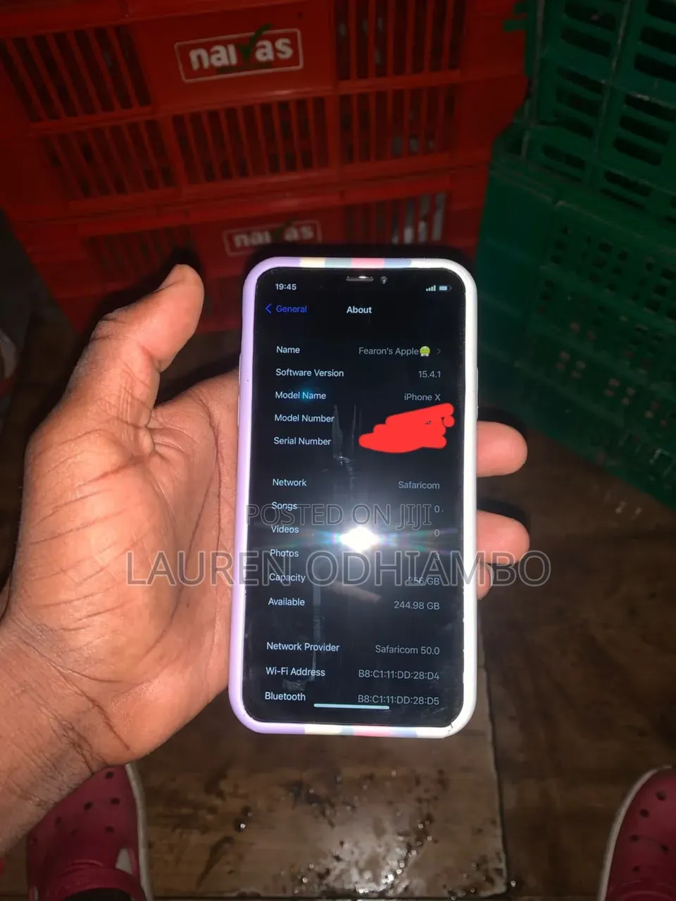 Apple iPhone X 256 GB Gray