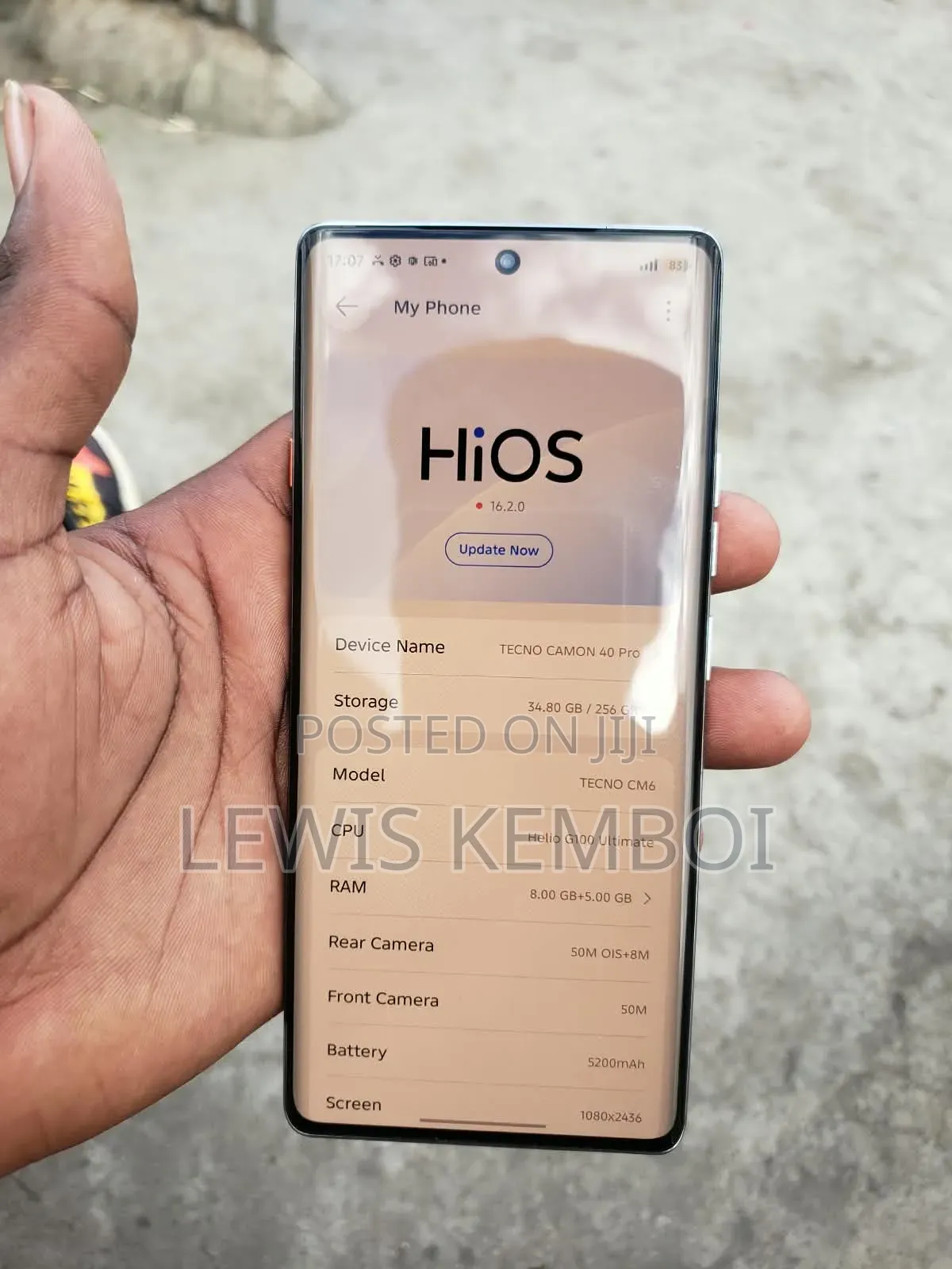 Tecno Camon 40 256 GB Green