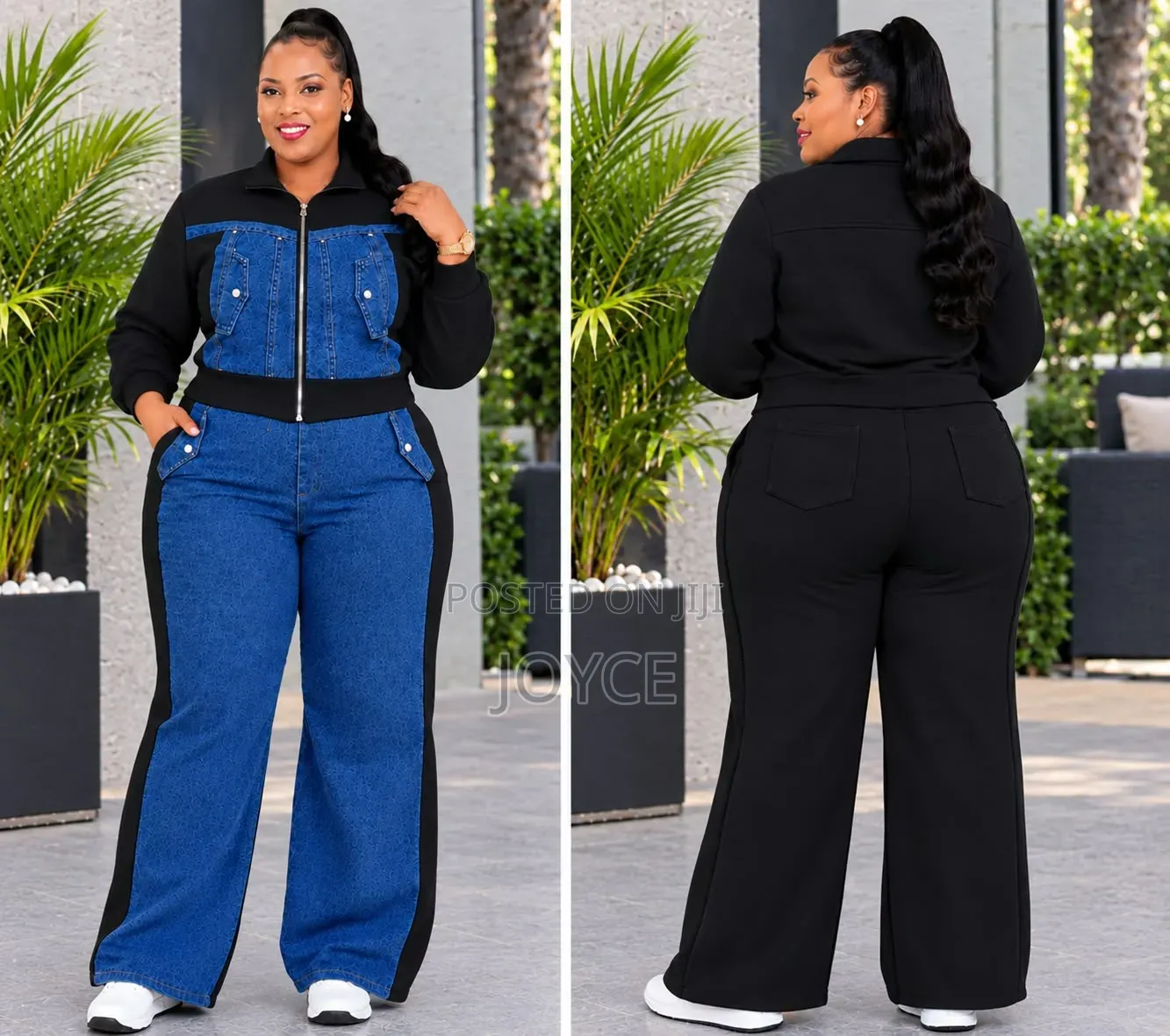 Blue Denim With a Touch of Cotton Stretch