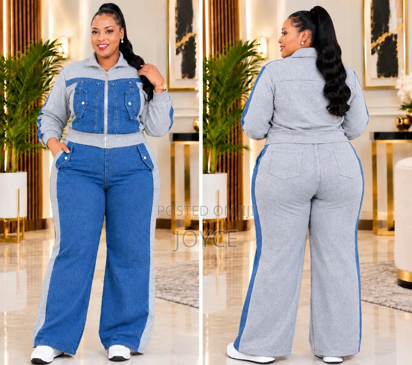 Blue Denim With a Touch of Cotton Stretch