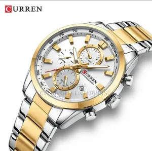 new Arrivals Gents Curren Chronograph Watch