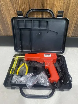 Electric Plastic Welding Kit With Cutting Knife,metal Staples,casing