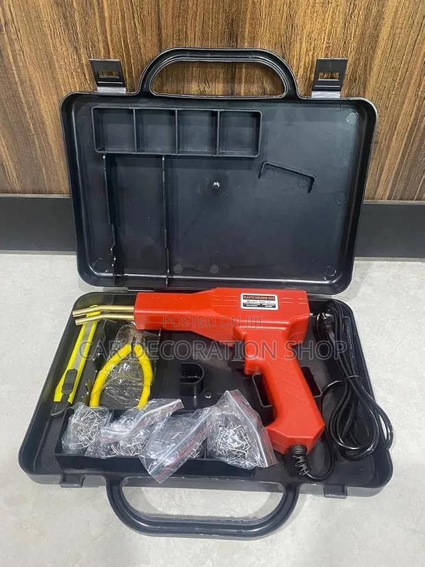 Electric Plastic Welding Kit With Cutting Knife,metal Staples,casing - main view
