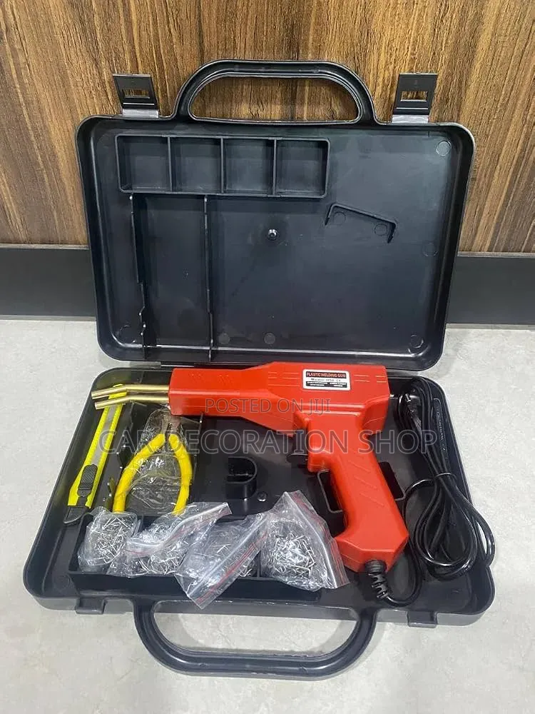Electric Plastic Welding Kit With Cutting Knife,metal Staples,casing