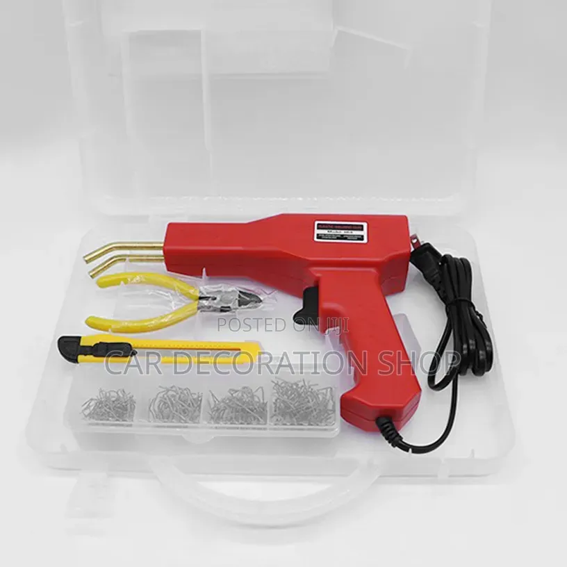 Electric Plastic Welding Kit With Cutting Knife,metal Staples,casing