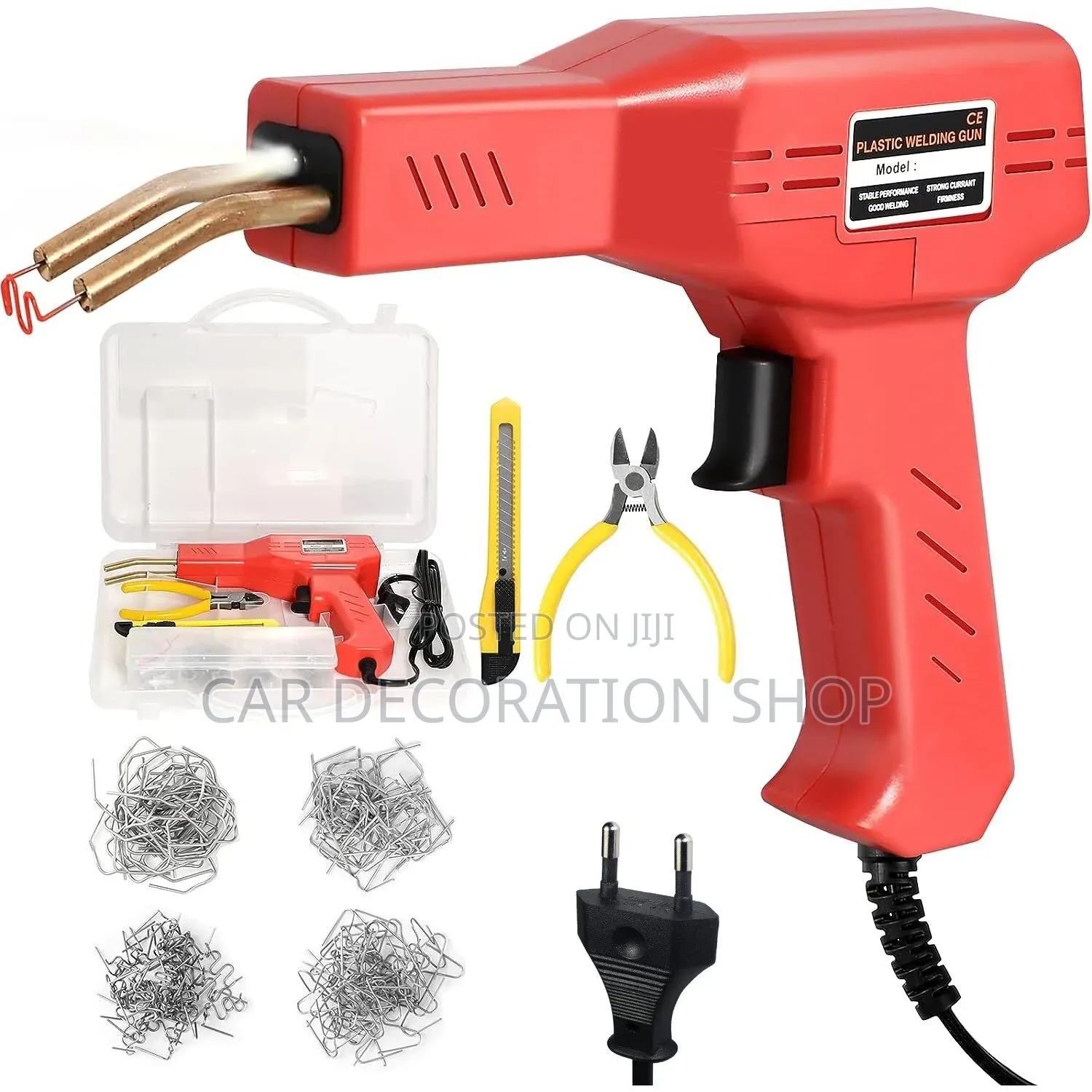 Welding Kit for Fusing & Reinforcing Cracked Car Plastic, Dashboard