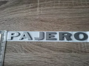 PAJERO Rear Trunk Bodge Stick on Badge