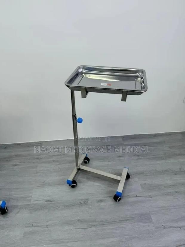 Height Adjustable, Durable Mayo Trolley - main view