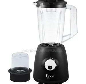 Roch 2-in-1 Blender With Grinder – Black – 1.75L