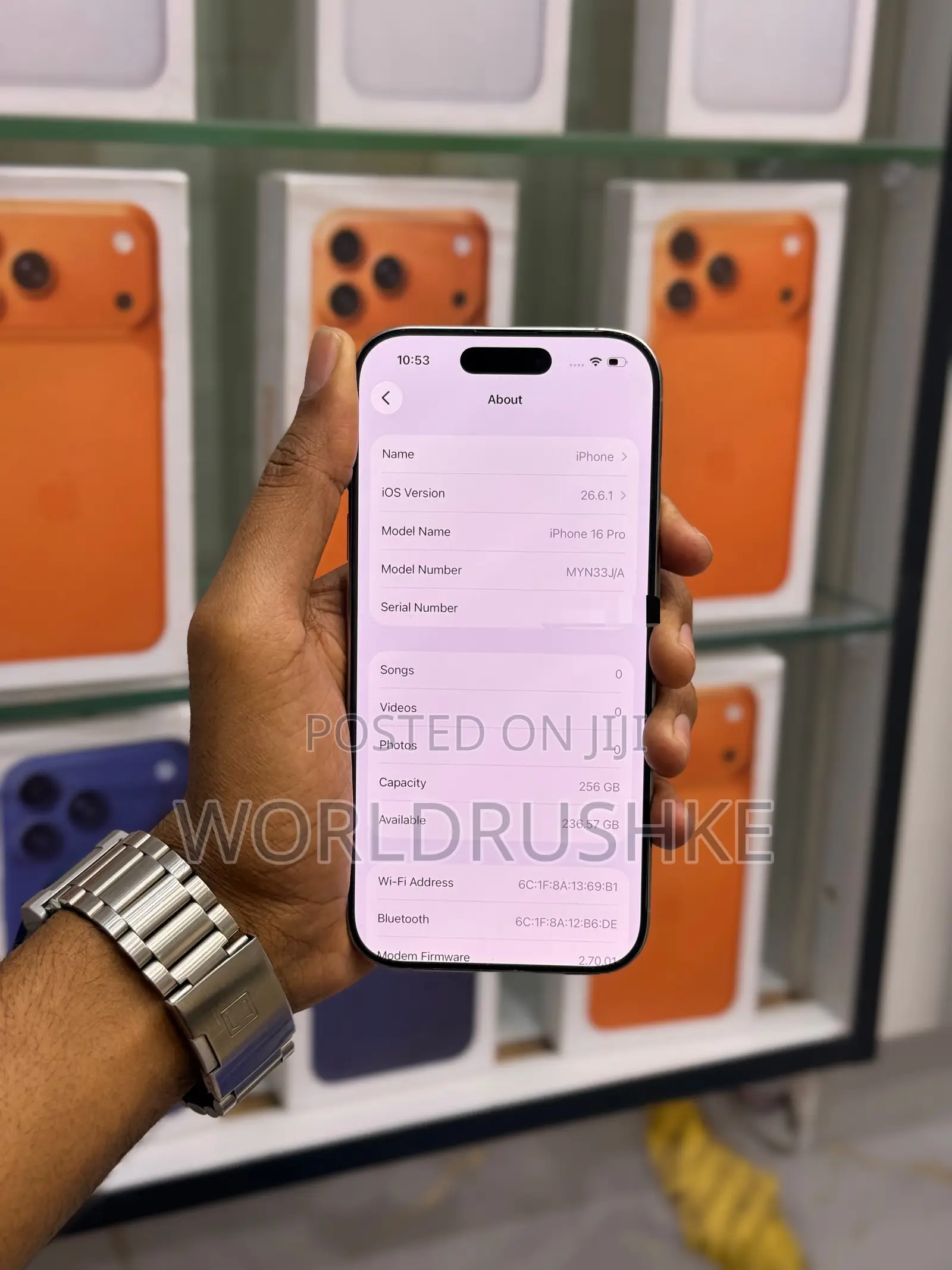 Apple iPhone 16 Pro 256 GB Gray