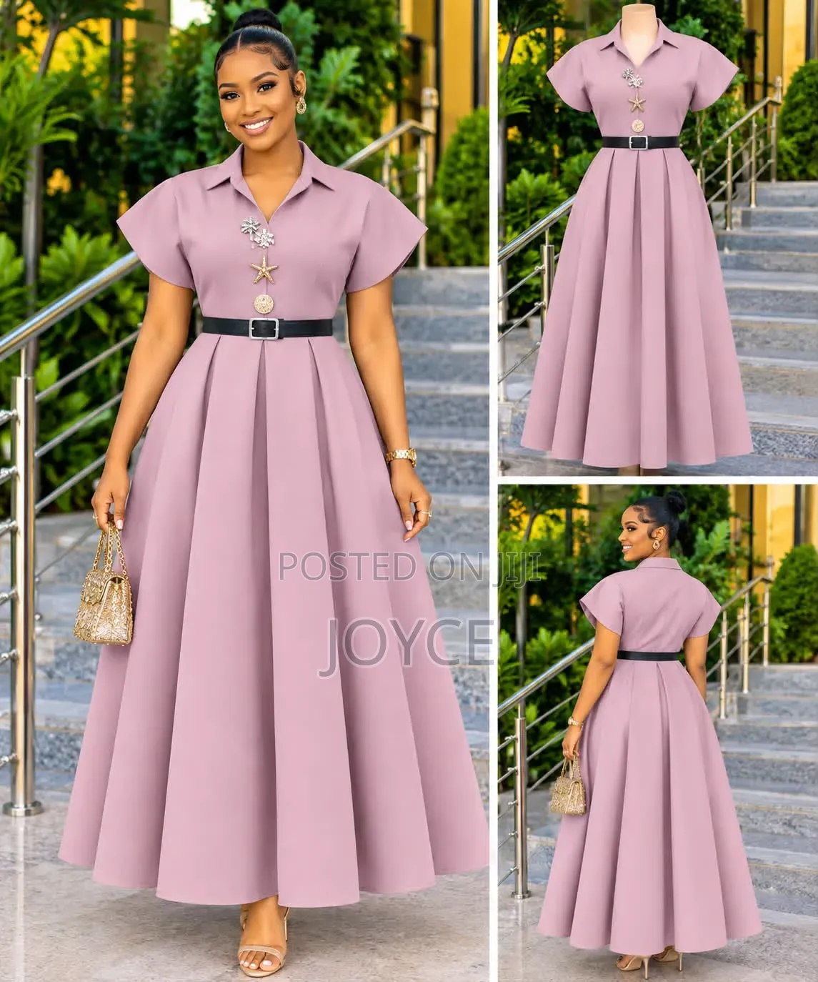Short Sleeved Maxi
