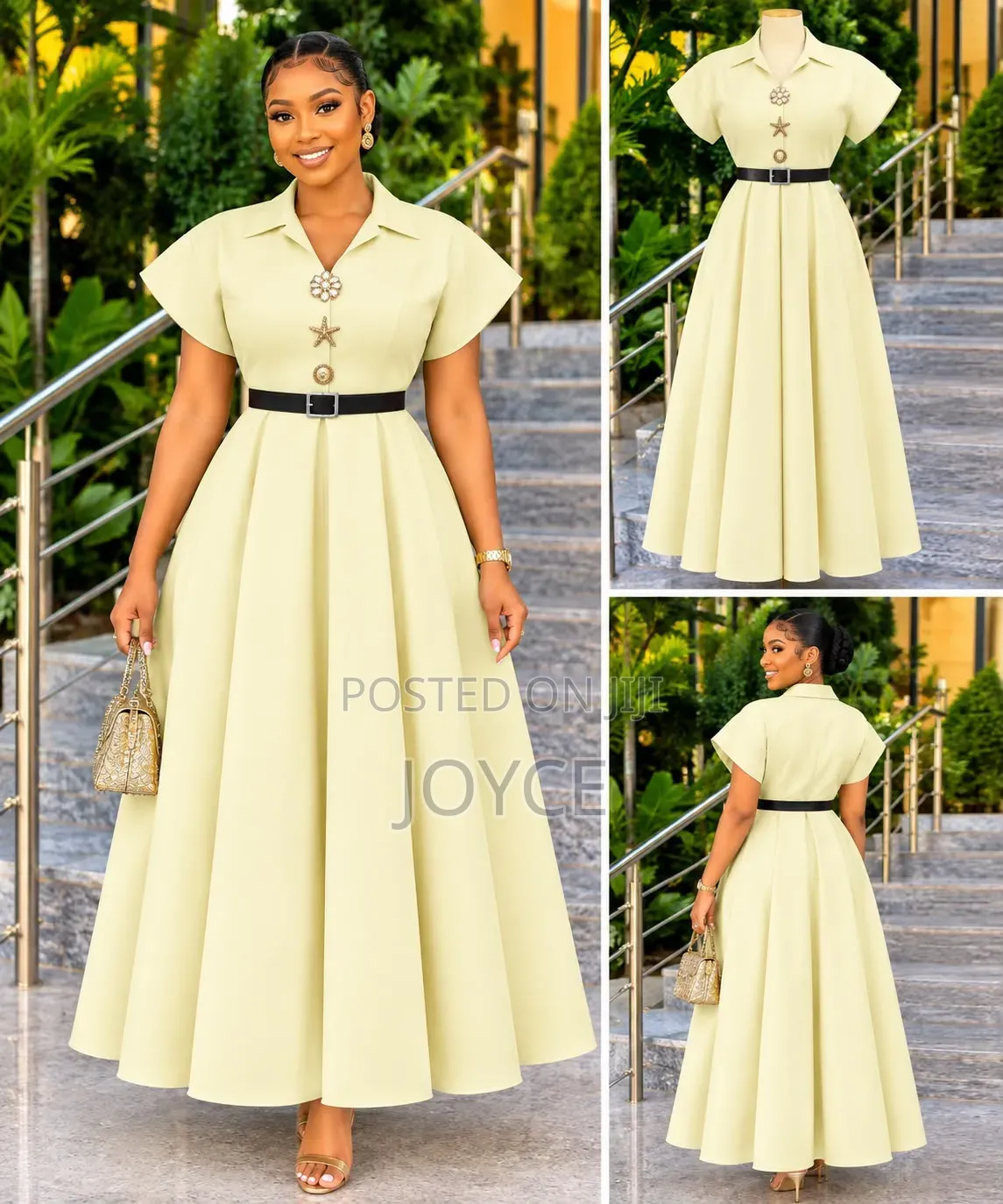 Short Sleeved Maxi