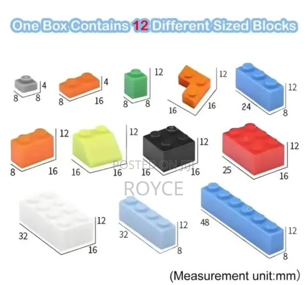 1000 PCS Building Blocks - thumbnail 3