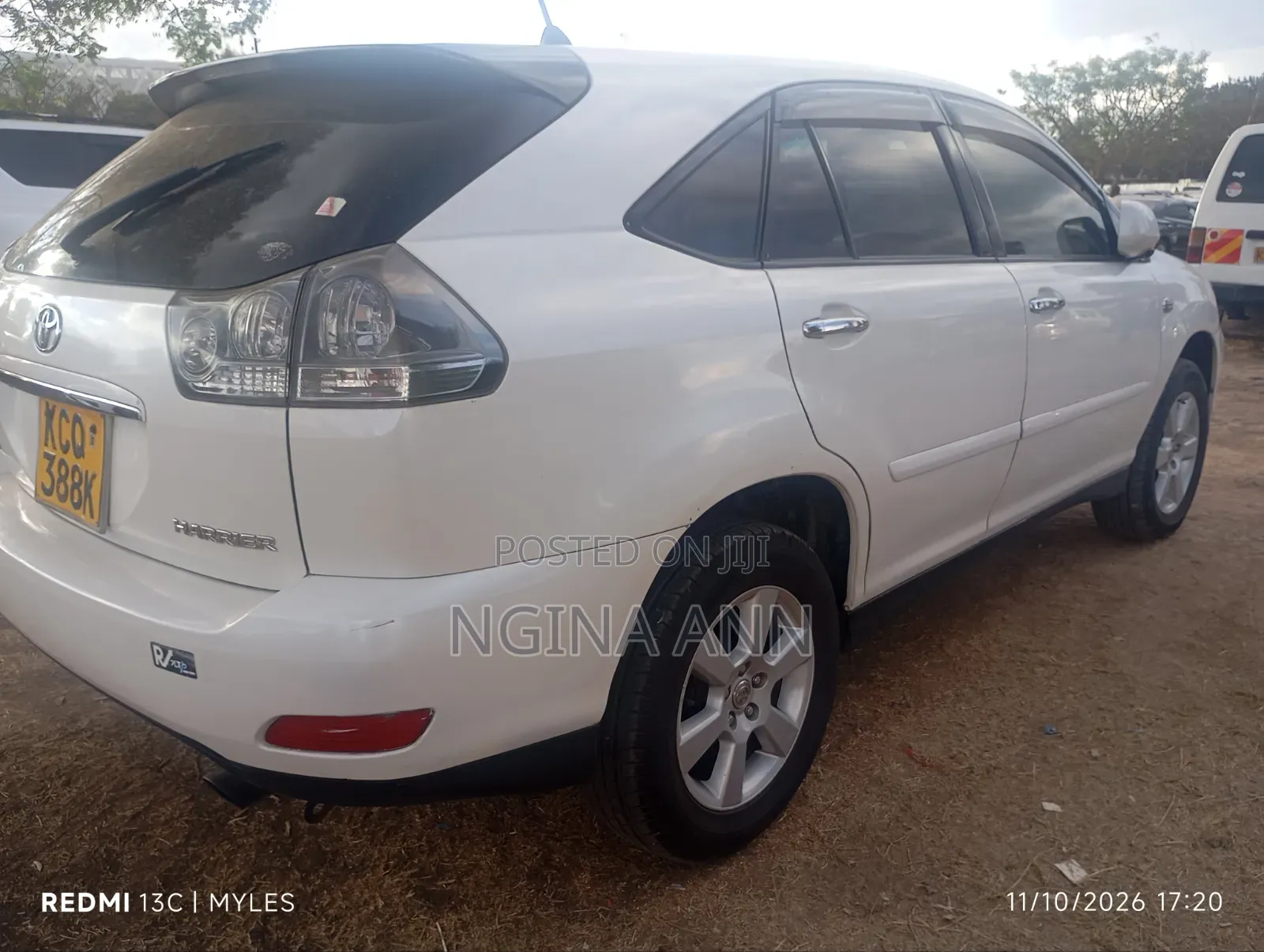 Toyota Harrier 2011 White