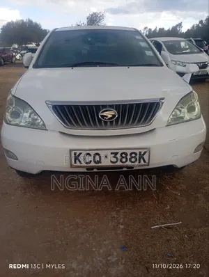 Toyota Harrier 2011 White