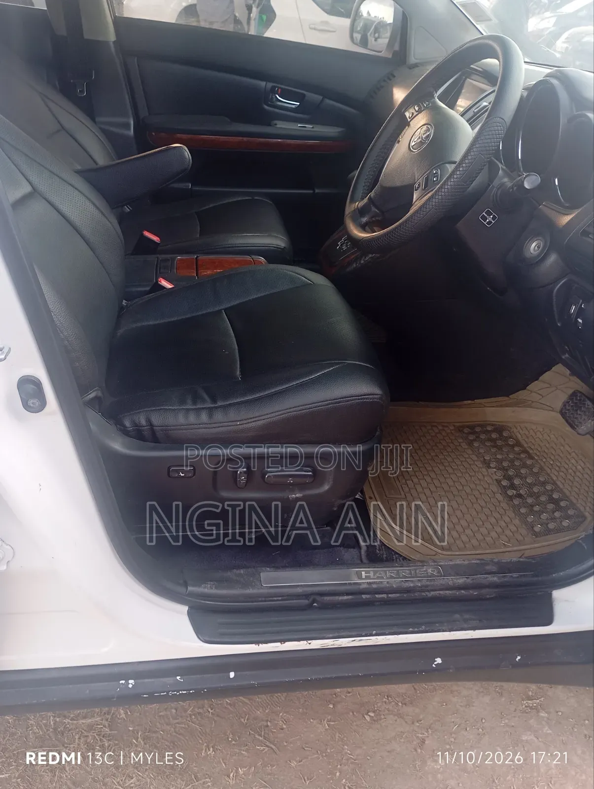 Toyota Harrier 2011 White