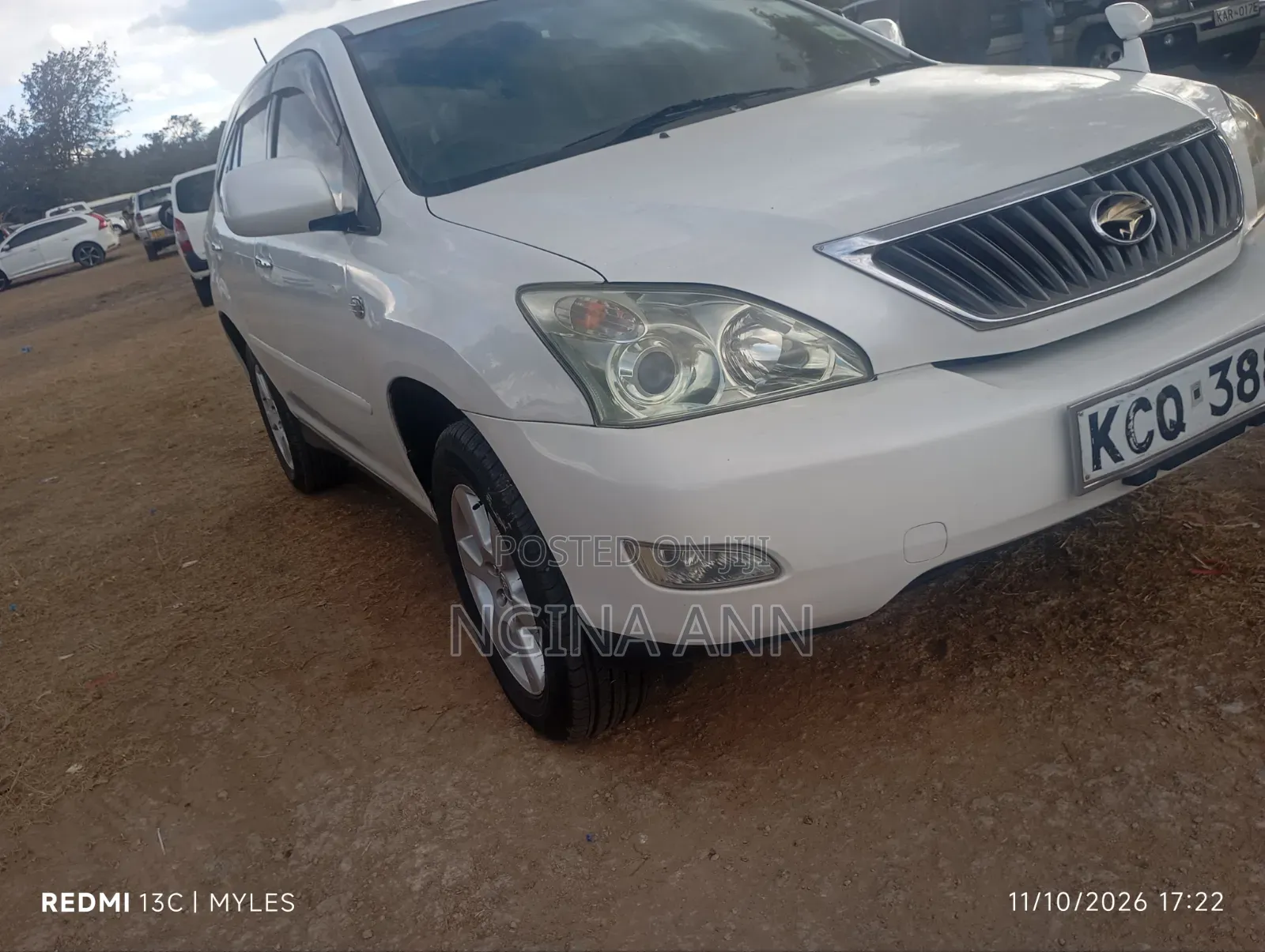Toyota Harrier 2011 White