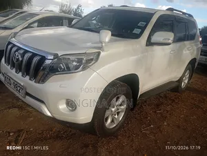 Toyota Land Cruiser Prado 2014 White
