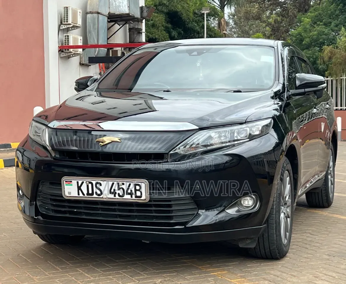 Toyota Harrier 2017 Black