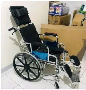 Manual,Comfortable, High Back Reclining Wheelchair Upto 180°