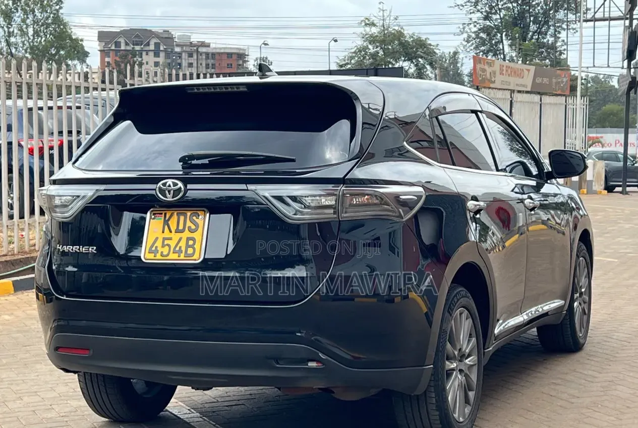 Toyota Harrier 2017 Black