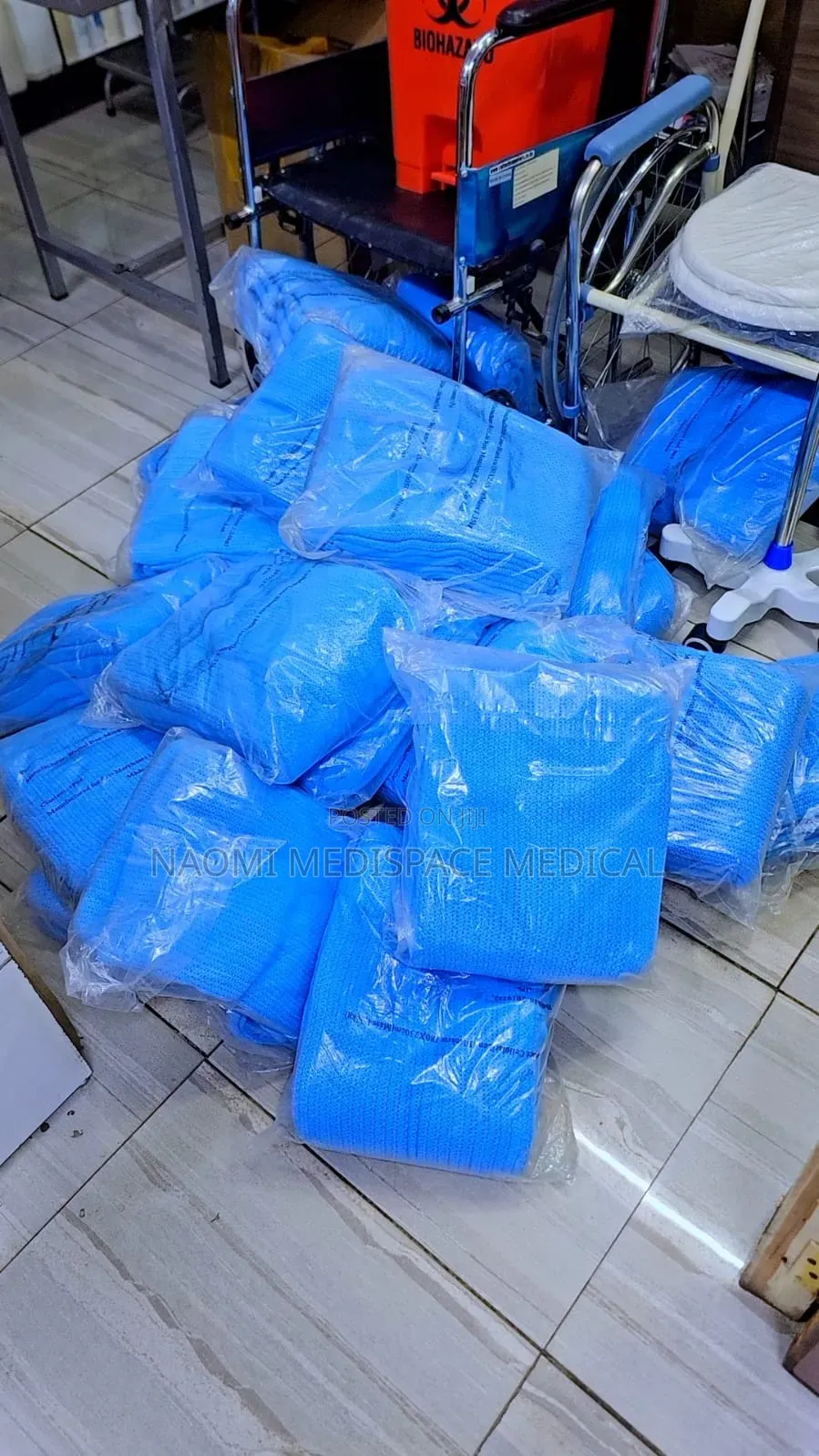 Soft and Comfortable Hospital Blue Cellular Blankets