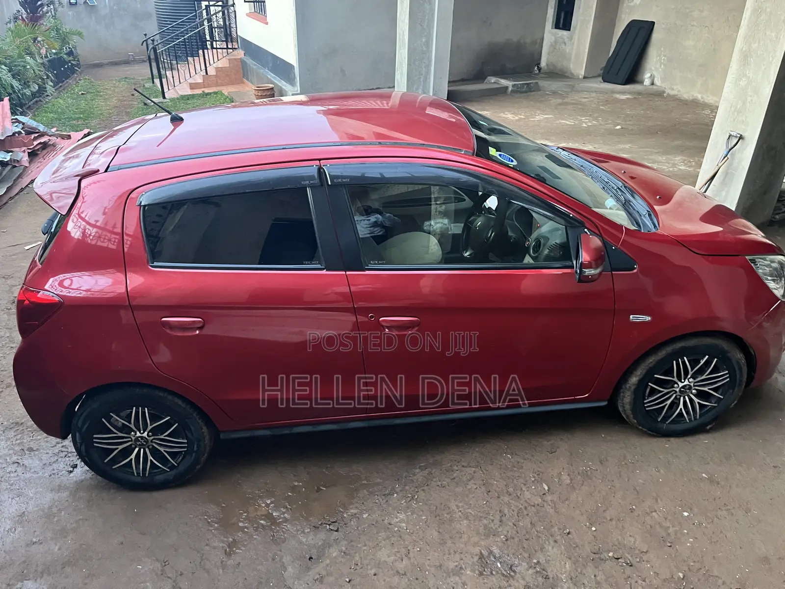Mitsubishi Mirage 2015 Red