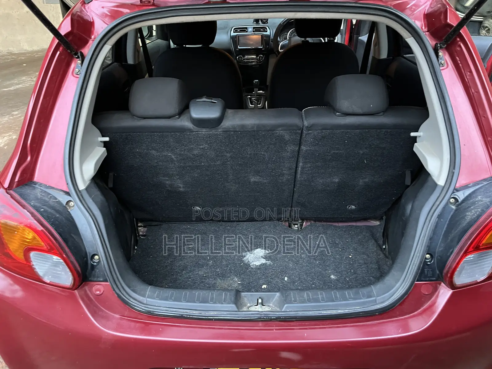 Mitsubishi Mirage 2015 Red