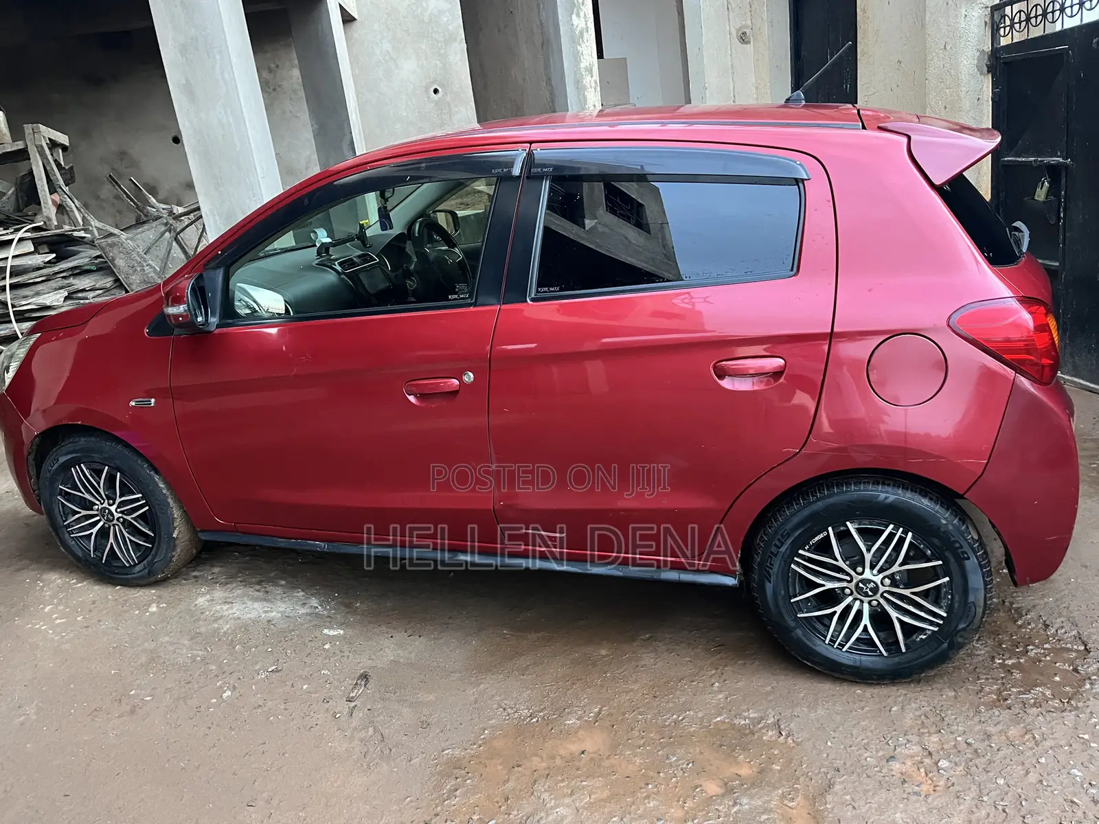 Mitsubishi Mirage 2015 Red