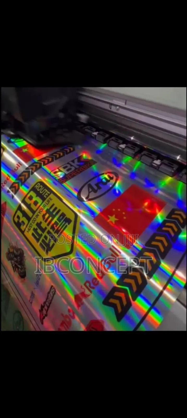 Matatu Stickers Printing