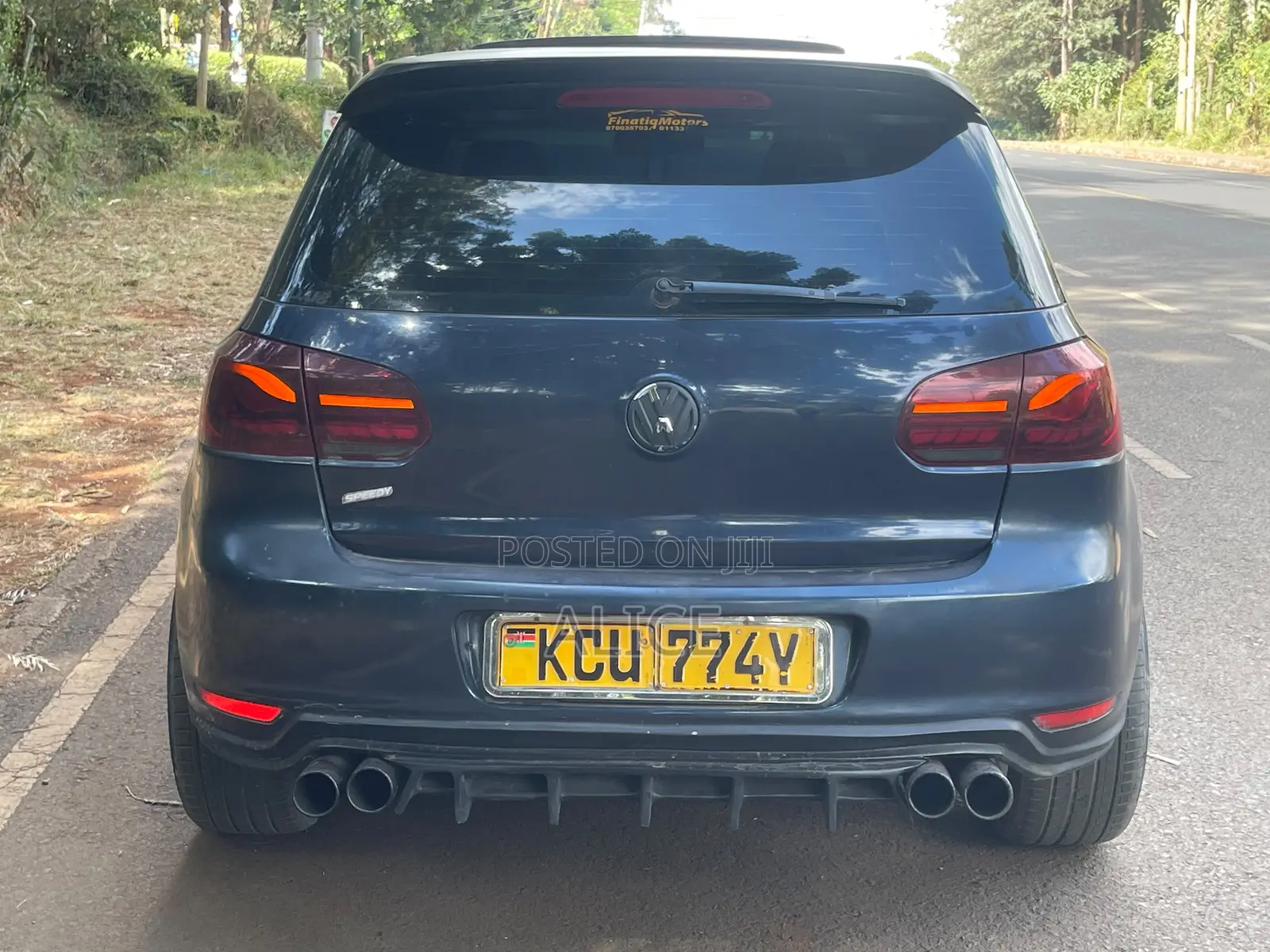 Volkswagen Golf GTI 2012 Blue