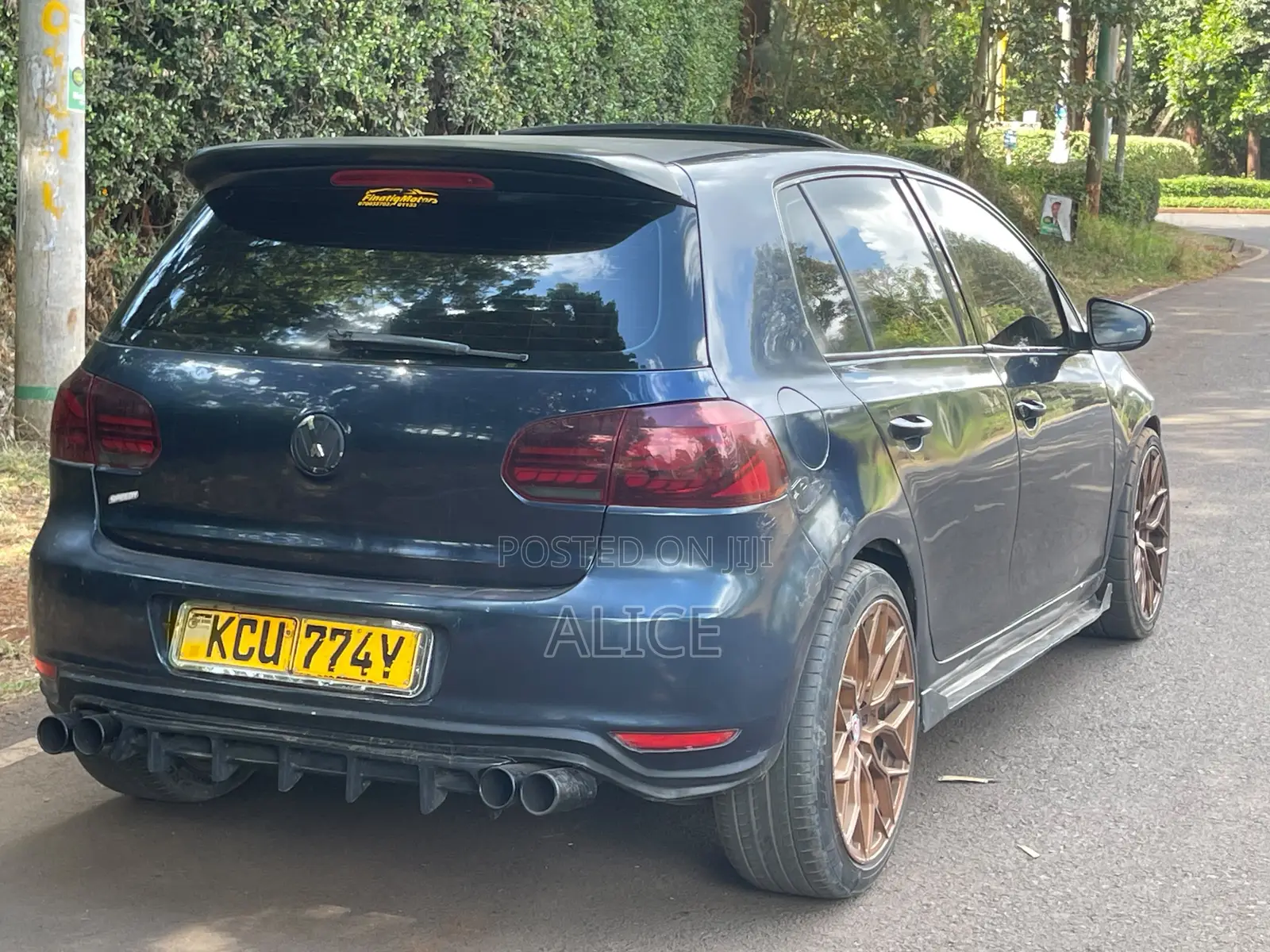 Volkswagen Golf GTI 2012 Blue