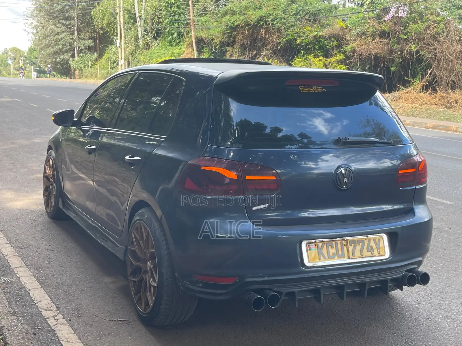 Volkswagen Golf GTI 2012 Blue