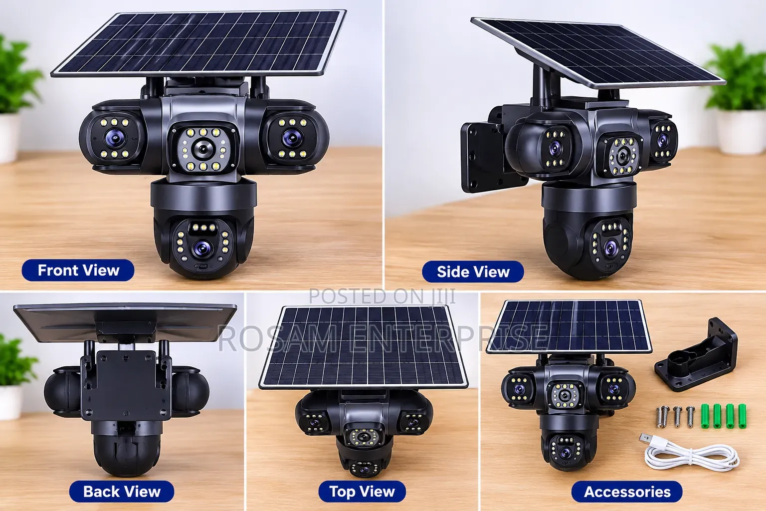 CCTV Camera Solar Powered