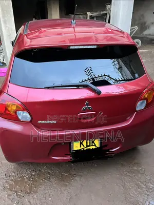 Mitsubishi Mirage 2015 Red