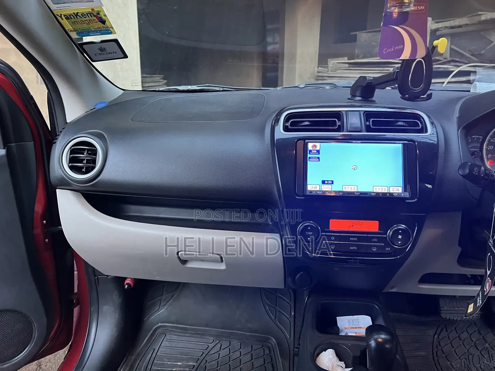 Mitsubishi Mirage 2015 Red