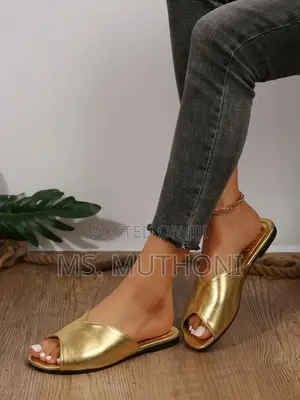 Quality &Stylish Slip on Flat Sandals ;37-41