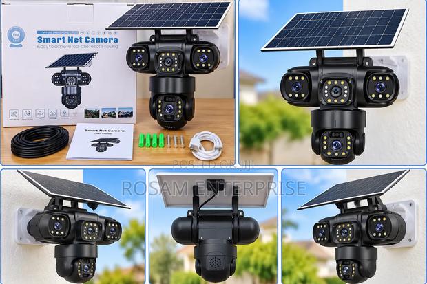SOLAR CCTV Security Camera - main view