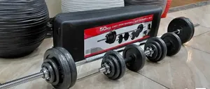 York 50kg Dumbbell Set – Adjustable Weight Training Set for Home Gym