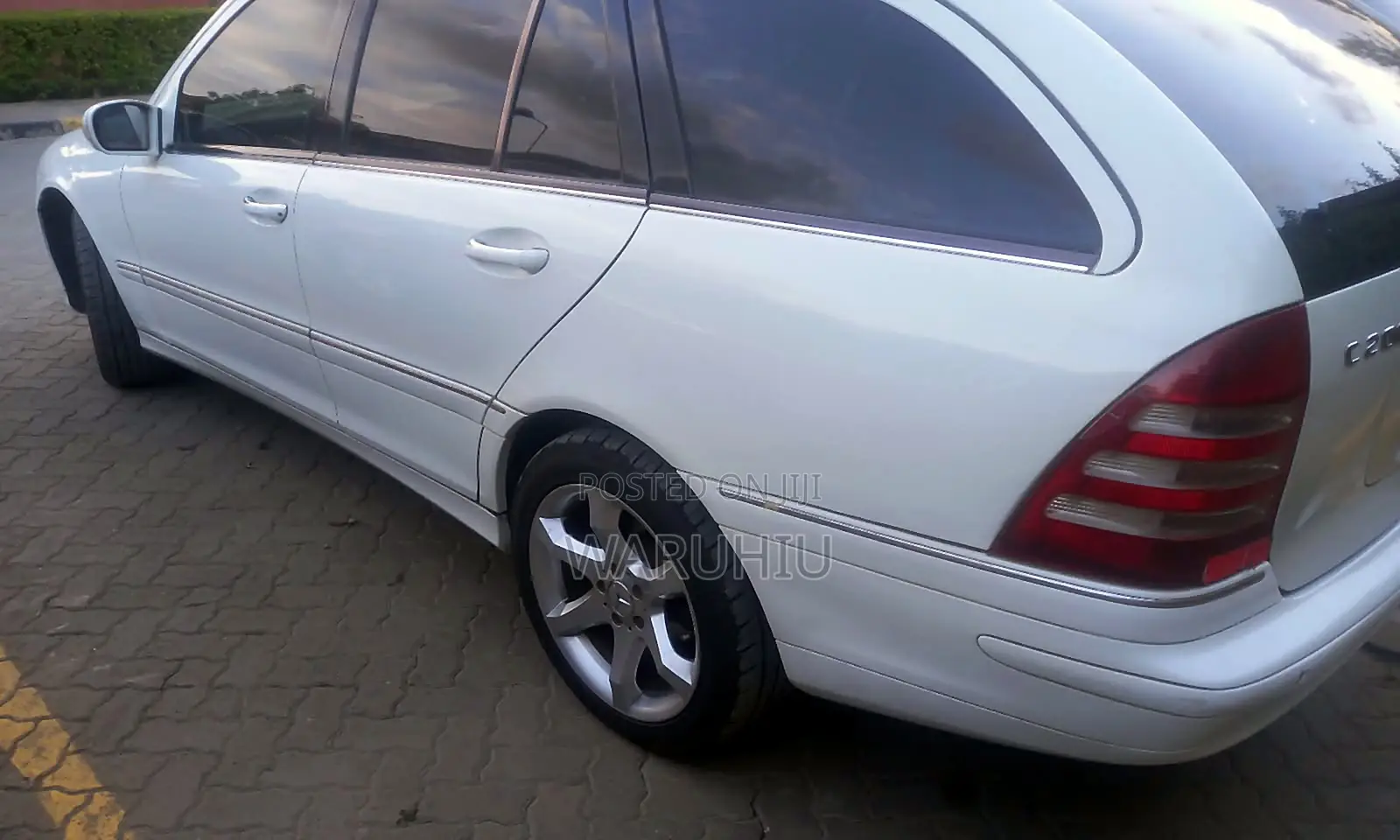 Mercedes-Benz C200 2007 White