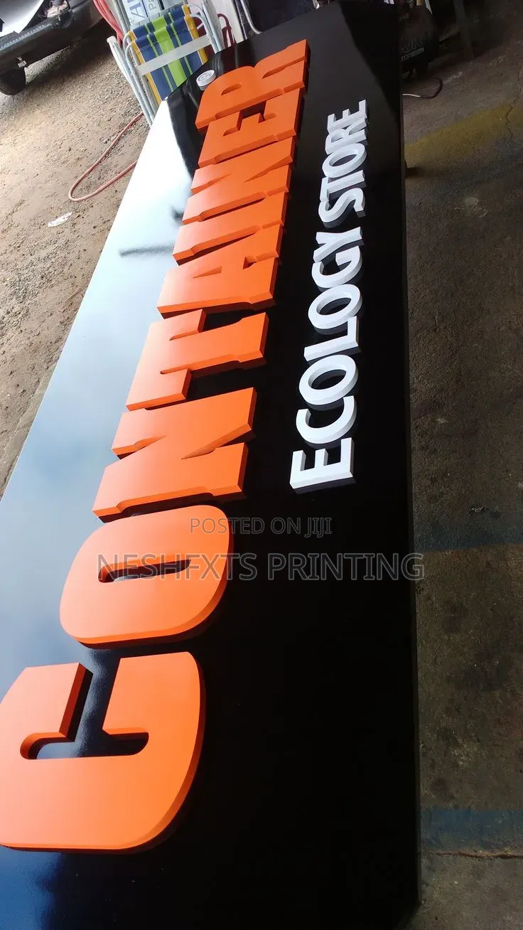 3d Channelum Pylon 3d/2d Signs Lightbox