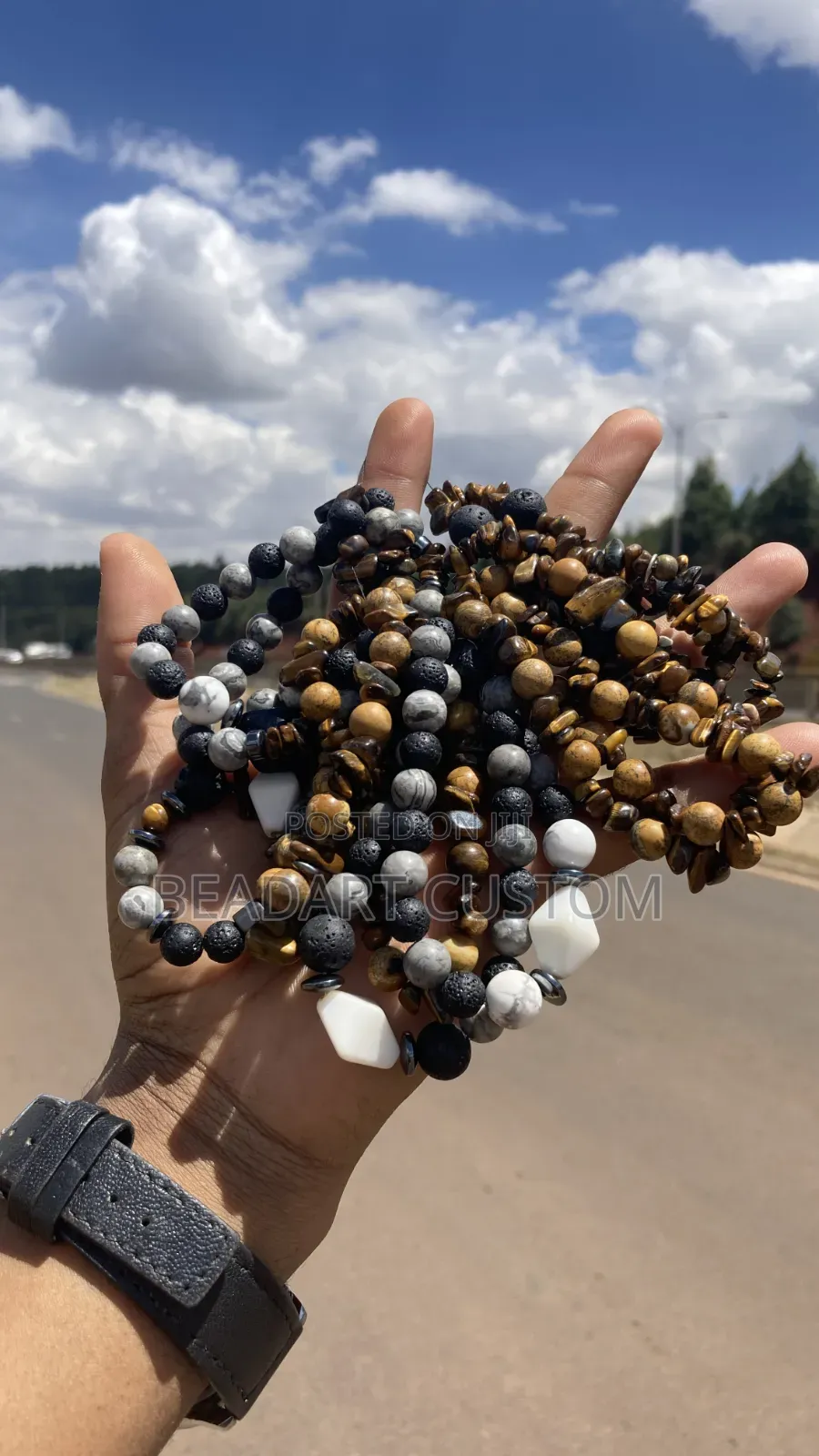 Elastic Stone Bracelet