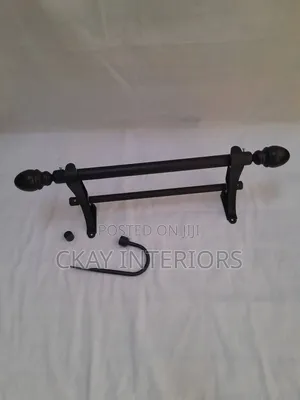 Layer Your Curtains With Ease by Powder Coated Curtain Rods