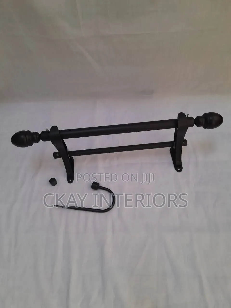 Layer Your Curtains With Ease by Powder Coated Curtain Rods