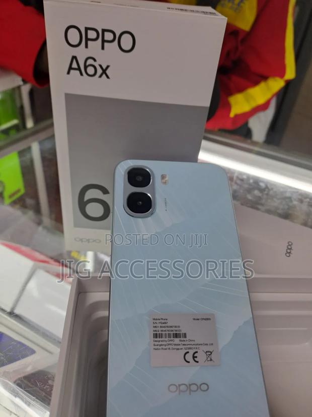 New Oppo A6x 128 GB Blue - thumbnail 2
