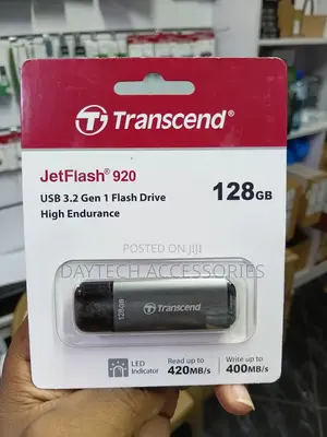 Transcend JetFlash 920 128GB USB 3.2 Gen 1 High Endurance Flash Drive