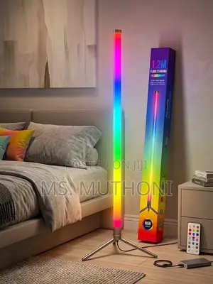 AuraBeam 1.2M Vibrant RGB Floor Lamp